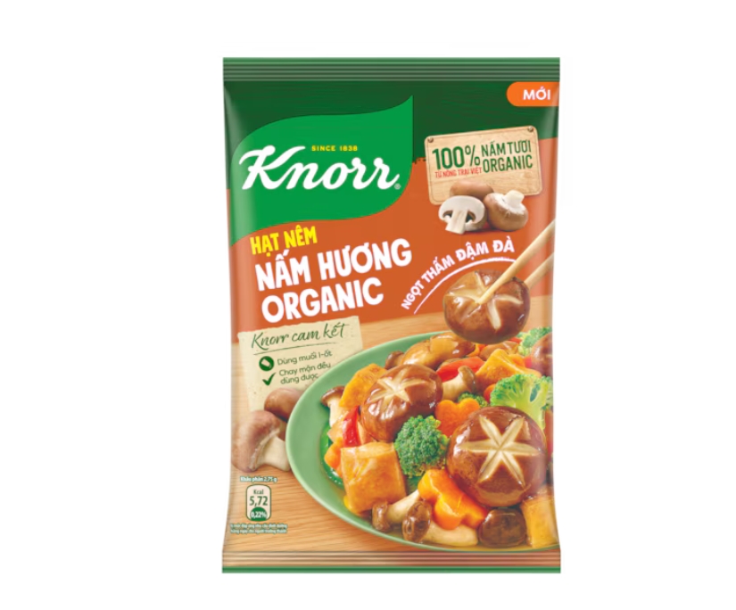 hạt nêm nấm hương