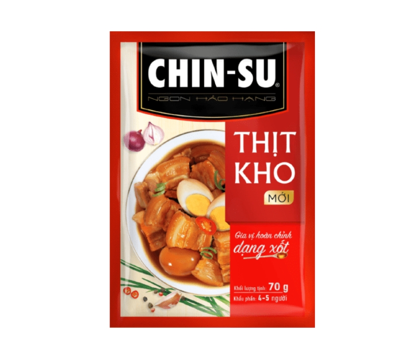 gia vị thịt kho dạng sốt