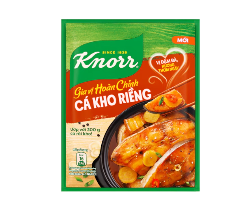 gia vị cá kho riềng