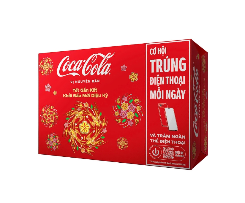 Thùng coca-cola vị nguyên bản